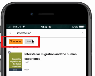 Updated Search Results Filtering